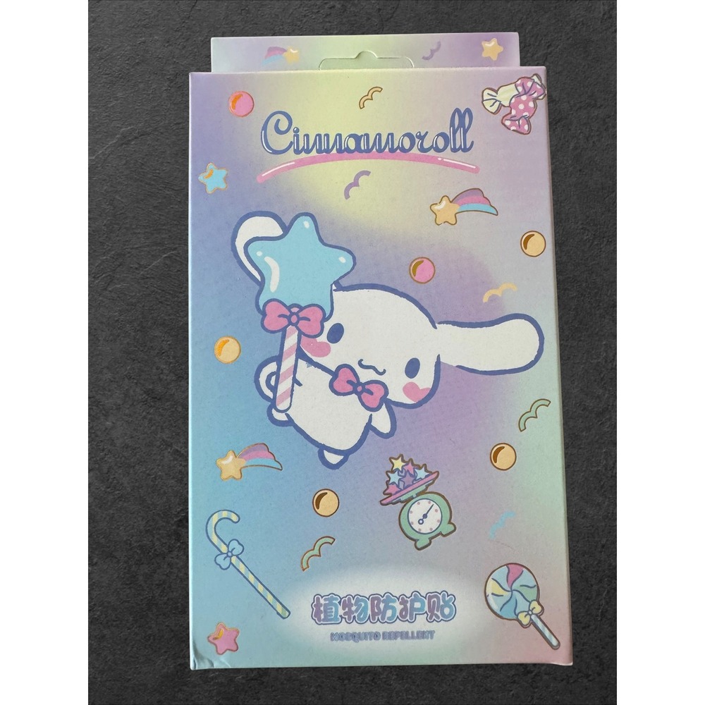 Sanrio Cinnamoroll Mosquito Repellent Patches 36 Count Plant Based DEET Free NEW
